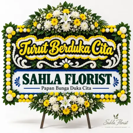 Papan Bunga Duka Wiyung
